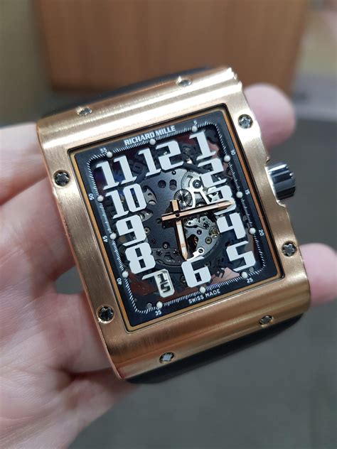 richard mille rm 016 automatic extra flat|richard mille 016 wrist.